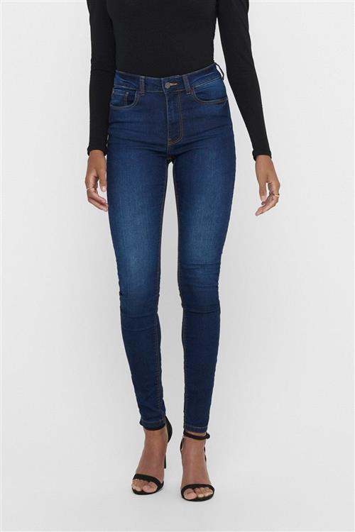 Originale Performance Jeans - Blå denim (high waist) - Dame - M/34 - Jacqueline de Yong