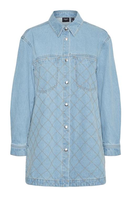 Mayla Denim Skjorte - Light Blue Denim - M - Vero Moda