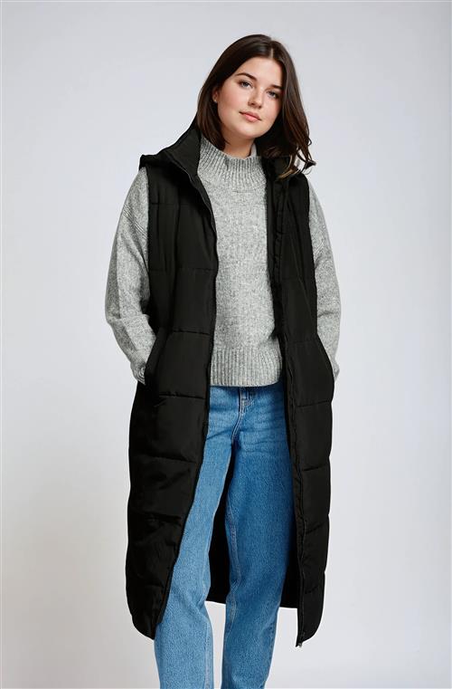 Rebecca Vest - Sort - Dame - M - TeeShoppen