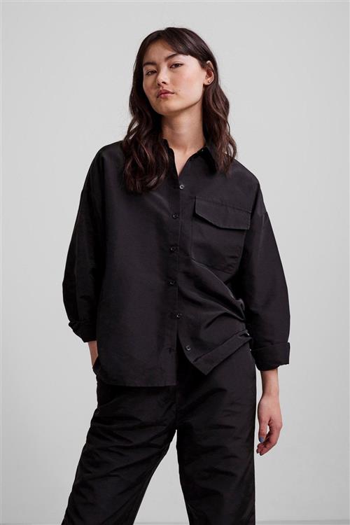 Jylla Skjorte - Sort - Dame - XL - PIECES