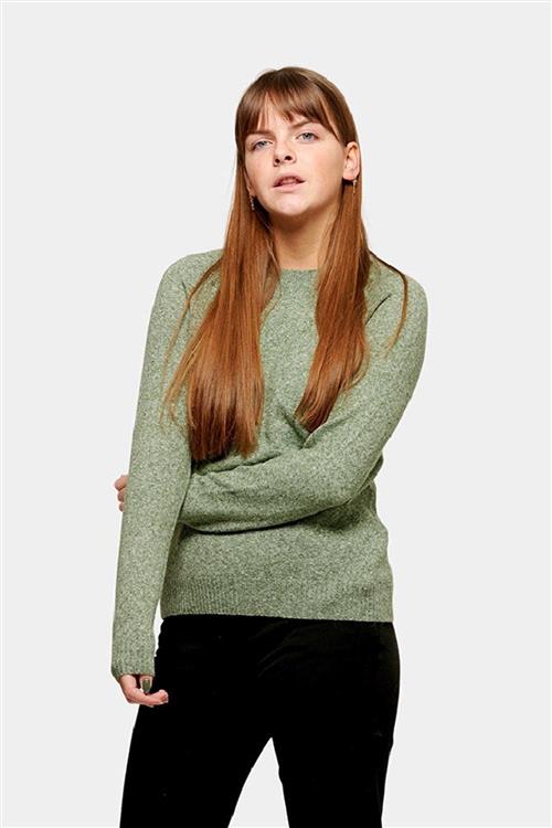 Blød Doffy Strik - Fit Green Melange - Dame - XS - Vero Moda
