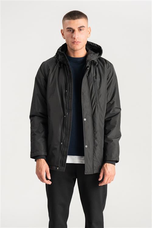 Casual vinterjakke - Sort - Herre - 3XL - TeeShoppen
