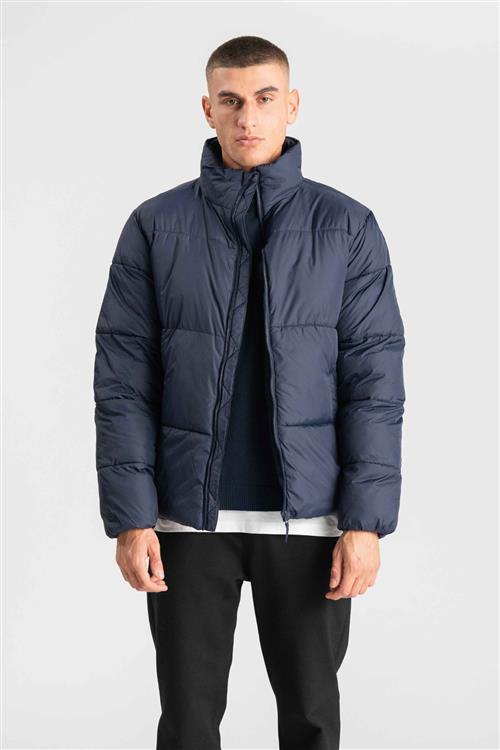 Puffer Jakke - Navy - Herre - 2XL - TeeShoppen
