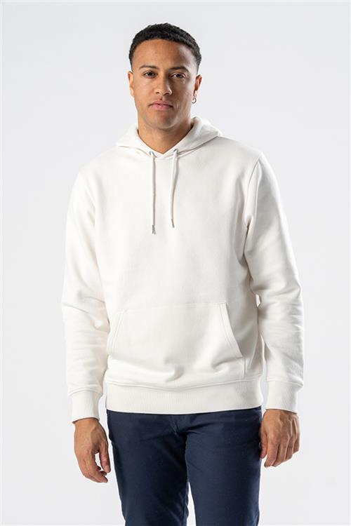 Sweatshirt Hoodie - Beige - Herre - 3XL - TeeShoppen