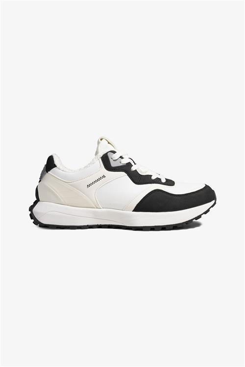 Classic Runner - Hvid/Sorte - 45 - TeeShoppen