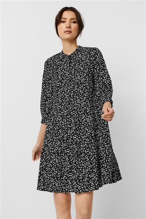 Simone mini kjole - Sortblomstret - Dame - XL - Vero Moda