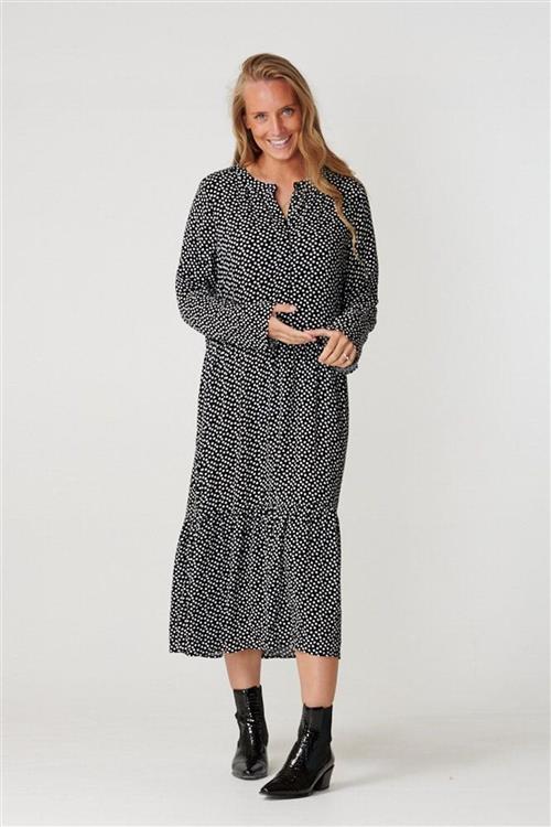 Anna langærmet kjole - Sort - Dame - XL - Amis de Copenhague