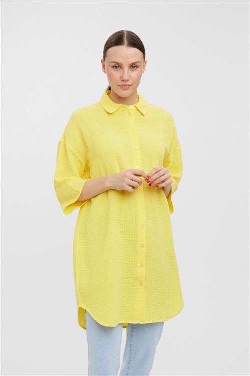 Natali 3/4 overshirt - Yarrow - XS - Vero Moda