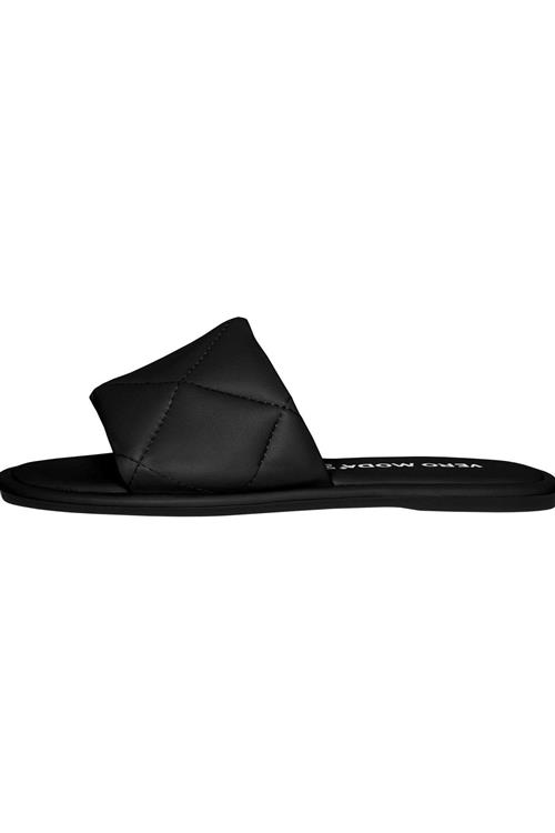 Nia Læder Sandal - Sort - Dame - 37 - Vero Moda