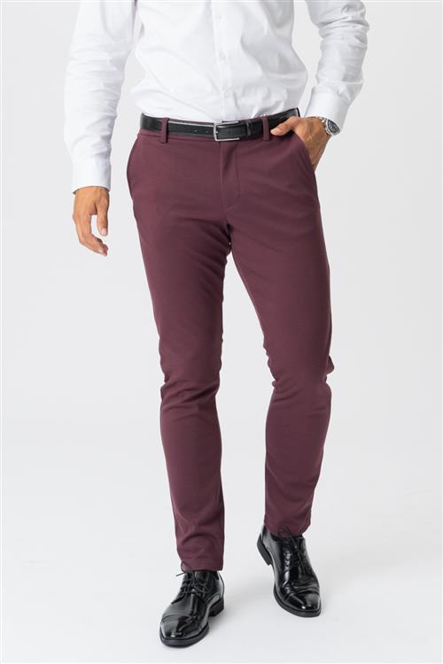 Originale Performance Pants - Bordeaux - Herre - 27/30 - Bukser med stretch - TeeShoppen
