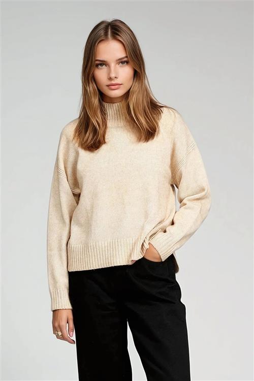 Julia Strik - Beige - Dame - XL - TeeShoppen