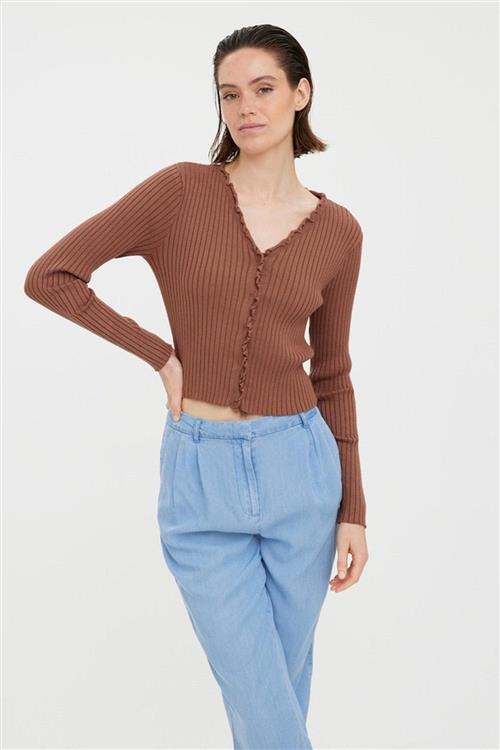 Elly Frill Cardigan - Aztec - XL - Vero Moda