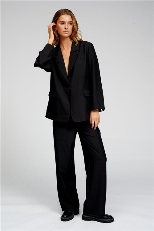 Oversized Suit (sort) - Herre - Default Title - TeeShoppen