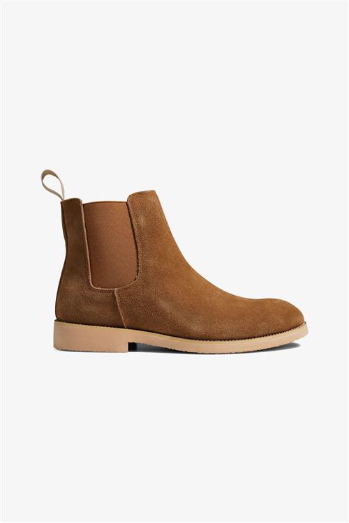 Chelsea Boots - Mørk Beige - 44 - TeeShoppen