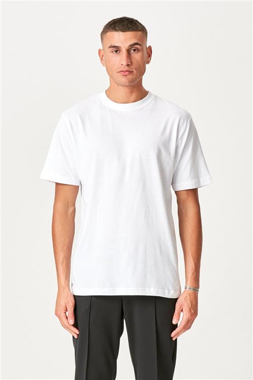 Oversized T-shirt - Hvid - Herre - 4XL - TeeShoppen