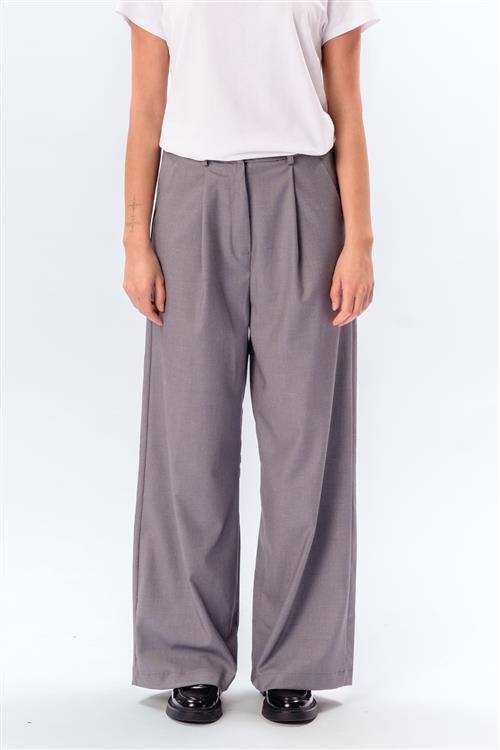 Nadia Pants - Lyse grå - M - TeeShoppen