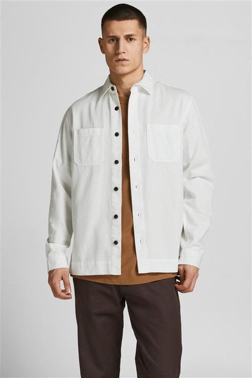 Logan Linned Skjorte - Hvid - Herre - S - Jack & Jones