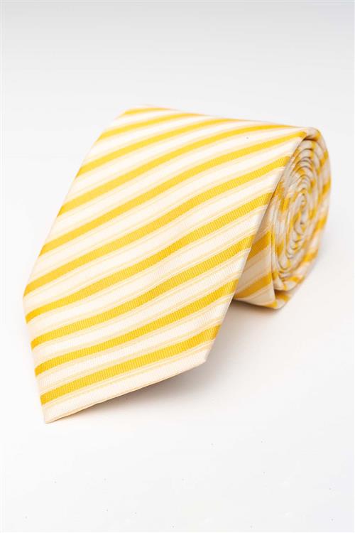 Slips - Gul/Gul Stribet - One Size - TeeShoppen