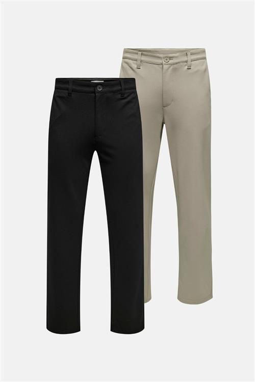 TEESHOPPEN 2 stk. Originale Performance Pants (Regular) - Pakketilbud - Regular fit - Default Title - Bukser med stretch - TeeShoppen