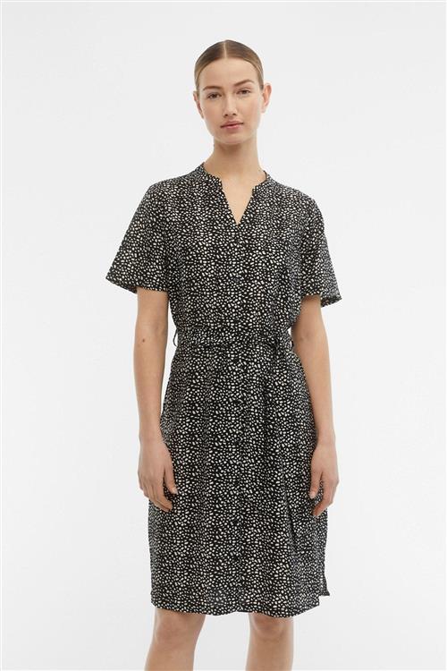 Seline Midi Kjole - Sort - 38 - Object