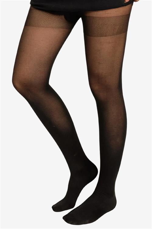 Mathilde Strømpebukser 50 DEN - Sort - XS/S - TeeShoppen