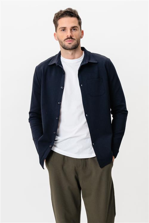 Performance Overshirt - Navy - M - TeeShoppen