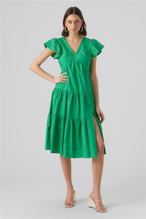 Jarlotte Maxi Kjole - Bright Green - M - Vero Moda