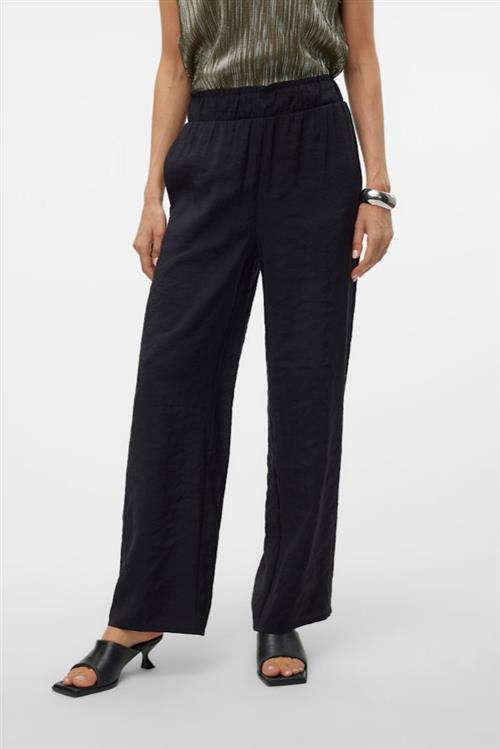 Queeny Regular Pants - Sort - Regular fit - S - Vero Moda