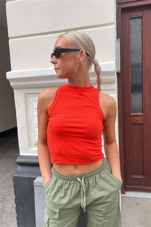 Classic tank top - red - Small - May