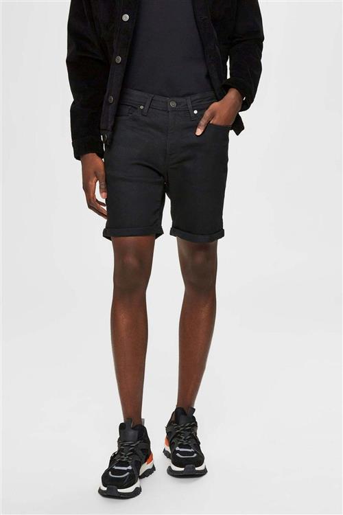 Denim Shorts - Sort - Herre - 29 - TeeShoppen
