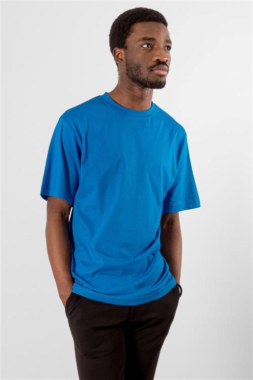 Oversized T-shirt - Turkis Blå - Herre - 2XL - TeeShoppen