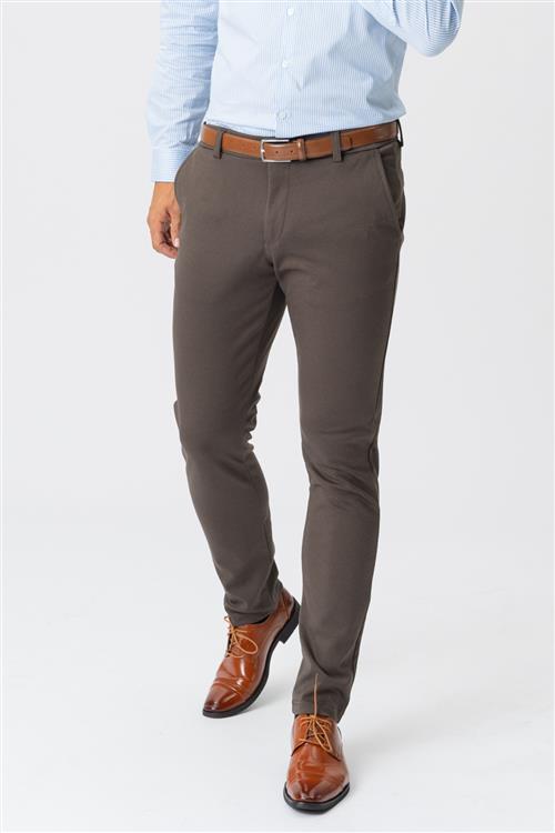 Originale Performance Pants - Mørkebrun - Herre - 40/32 - Bukser med stretch - TeeShoppen