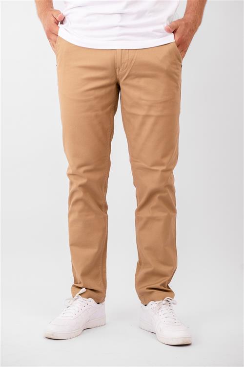 Originale Performance Structure Pants (Regular) - Mørk Beige - Regular fit - Herre - 34/32 - TeeShoppen