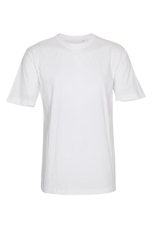 Basic børn T-Shirt - Hvid - 8-10 år - TeeShoppen