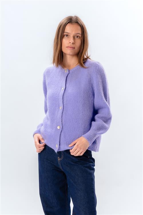 Anna Cardigan - Lilla - S/M - TeeShoppen