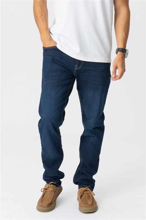 Originale Performance Jeans (Regular) - Dark Blue Denim - Regular fit - Herre - 34/32 - TeeShoppen