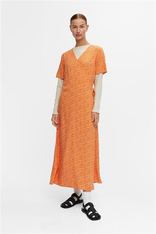 Ema Elise Wrap Kjole - Autumn Sunset - 38 - Object