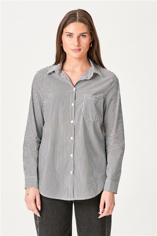 Sophia Skjorte - Sort - XL - TeeShoppen