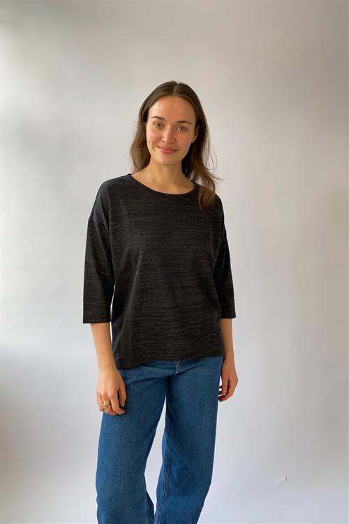 Herrena Lurex Bluse - Silver - L - Vero Moda