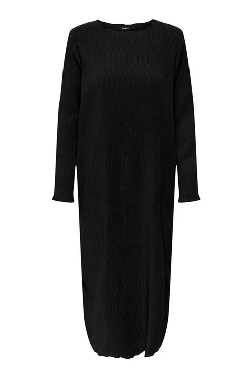 Molly Maxi Kjole - Sort - L - ONLY