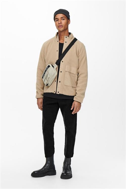 Avi Beam Chino Twill Pants - Sort - Herre - 32/32 - Only & Sons
