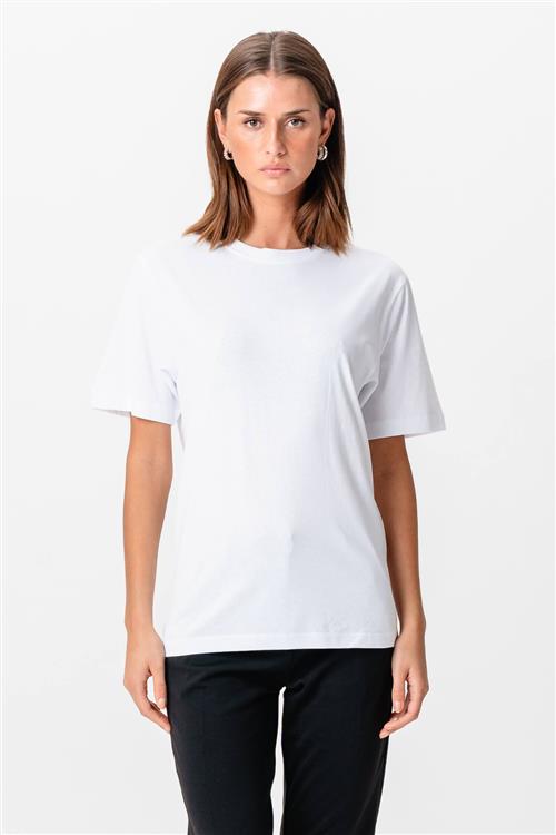 Oversized T-shirt - Hvid - Dame - M - TeeShoppen