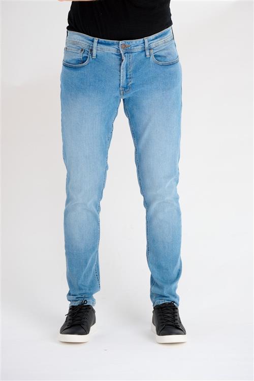 Originale Performance Jeans (Slim) - Light Blue Denim - Slim fit - Herre - 36/30 - TeeShoppen