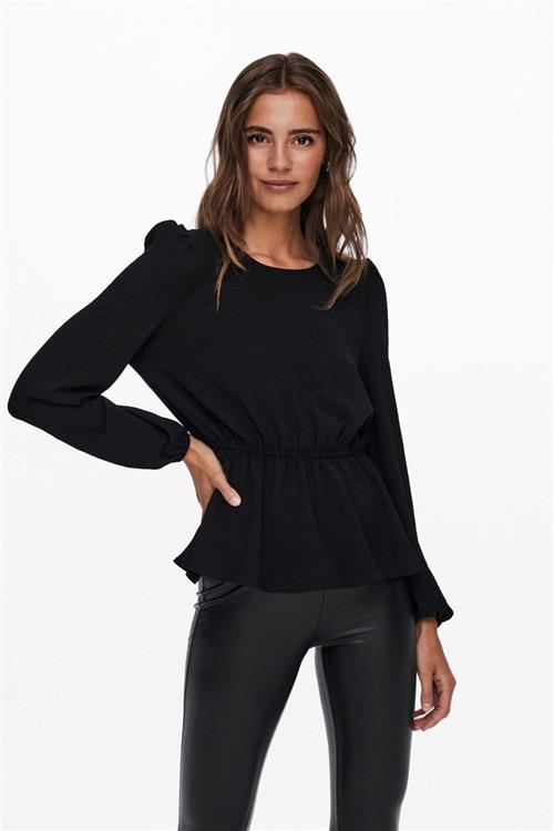 Mette Bluse - Sort - XS - ONLY