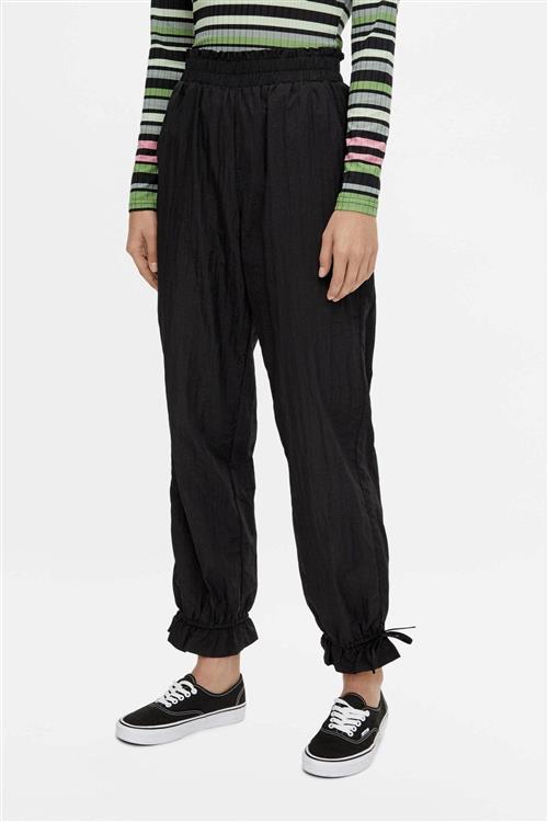 Silena High Waist Pants - Sort - Dame - L - PIECES