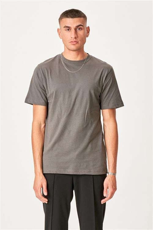Oversized T-shirt - Steel Grey - Herre - 2XL - TeeShoppen