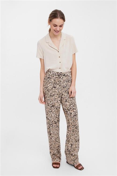 Easy Wide Pants - White Pepper - M - Vero Moda