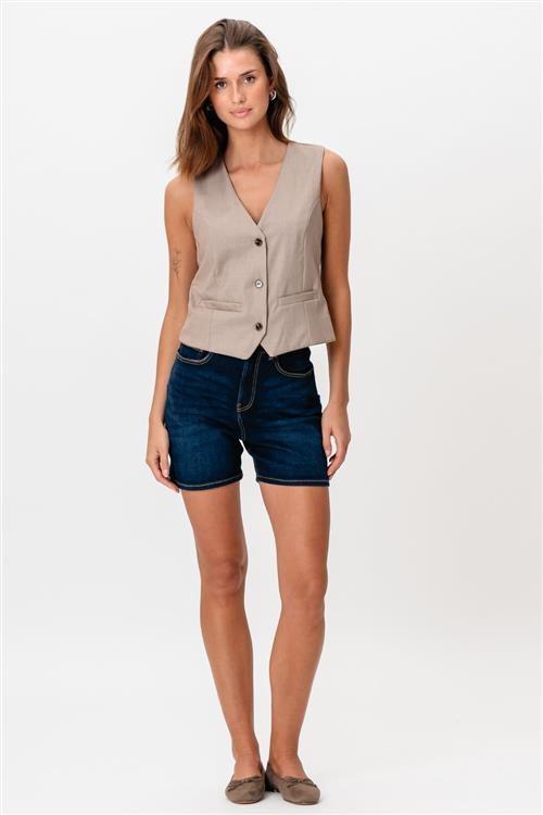 Originale Performance Denim Shorts - Mørkeblå Denim - 2XS - TeeShoppen