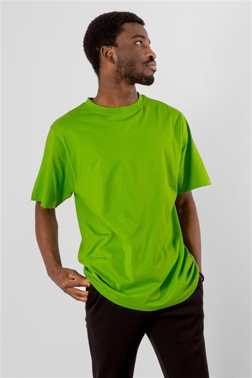 Oversized T-shirt - Lime Grøn - Herre - 3XL - TeeShoppen