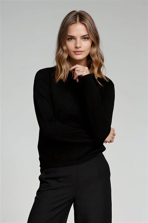 Amelia Strik - Sort - Dame - M - TeeShoppen